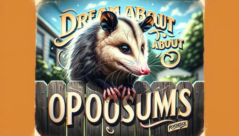 Dream about Opossums