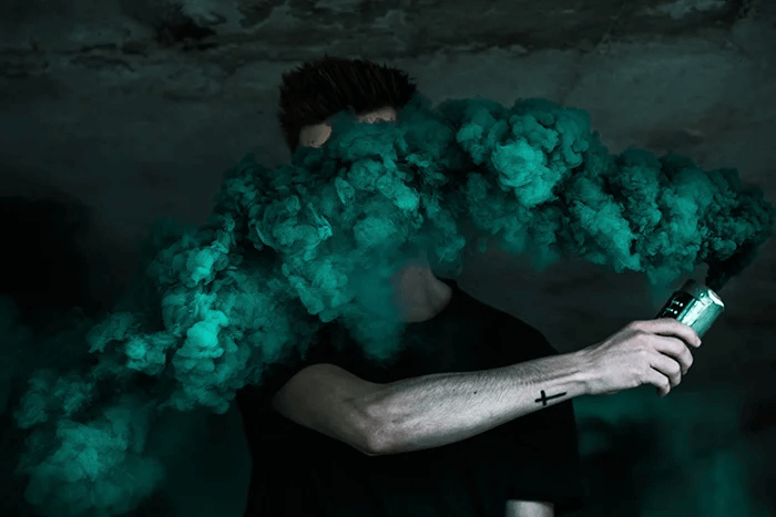 Dream about smoke bombs
