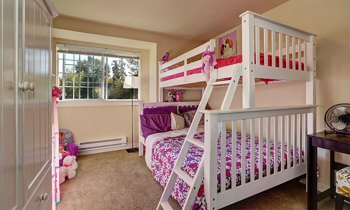 Dream of large bunk beds