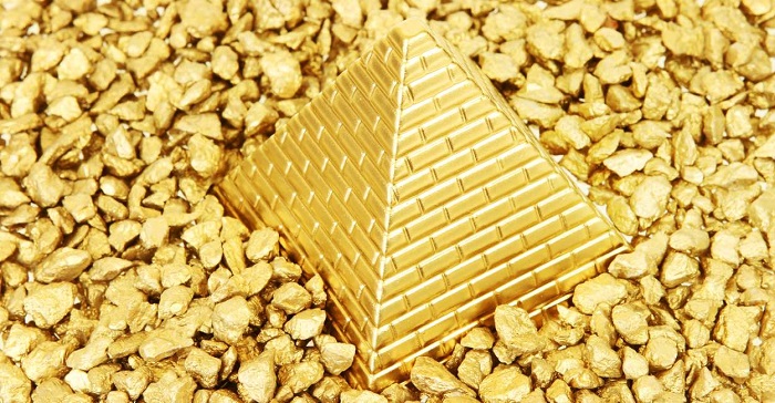 Dream of pyramids of gold