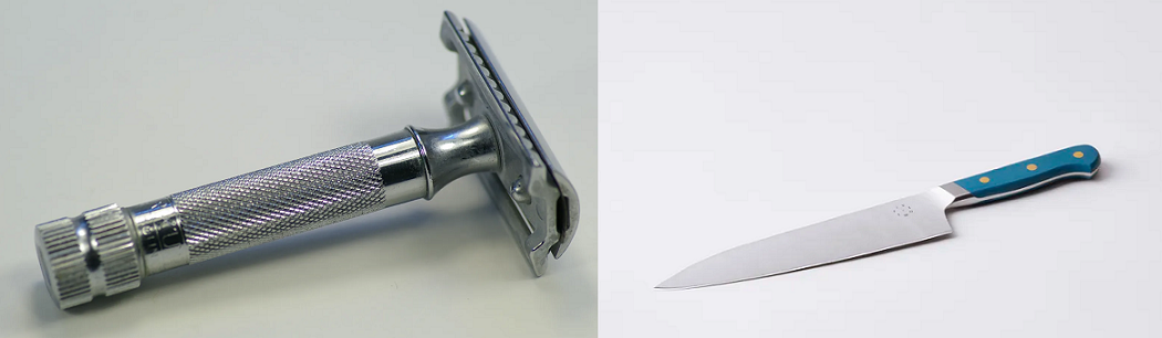 Dream of razors and knives