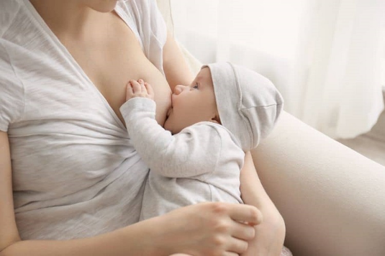 Dreams that you are breastfeeding a baby boy.